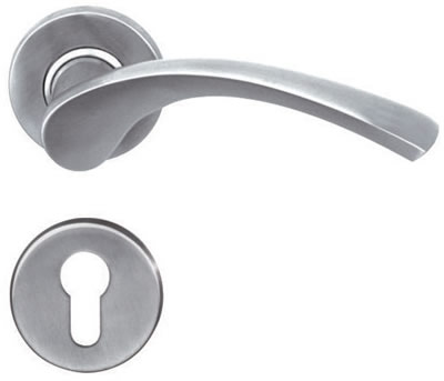 Solid Stainless Steel Lever Handle